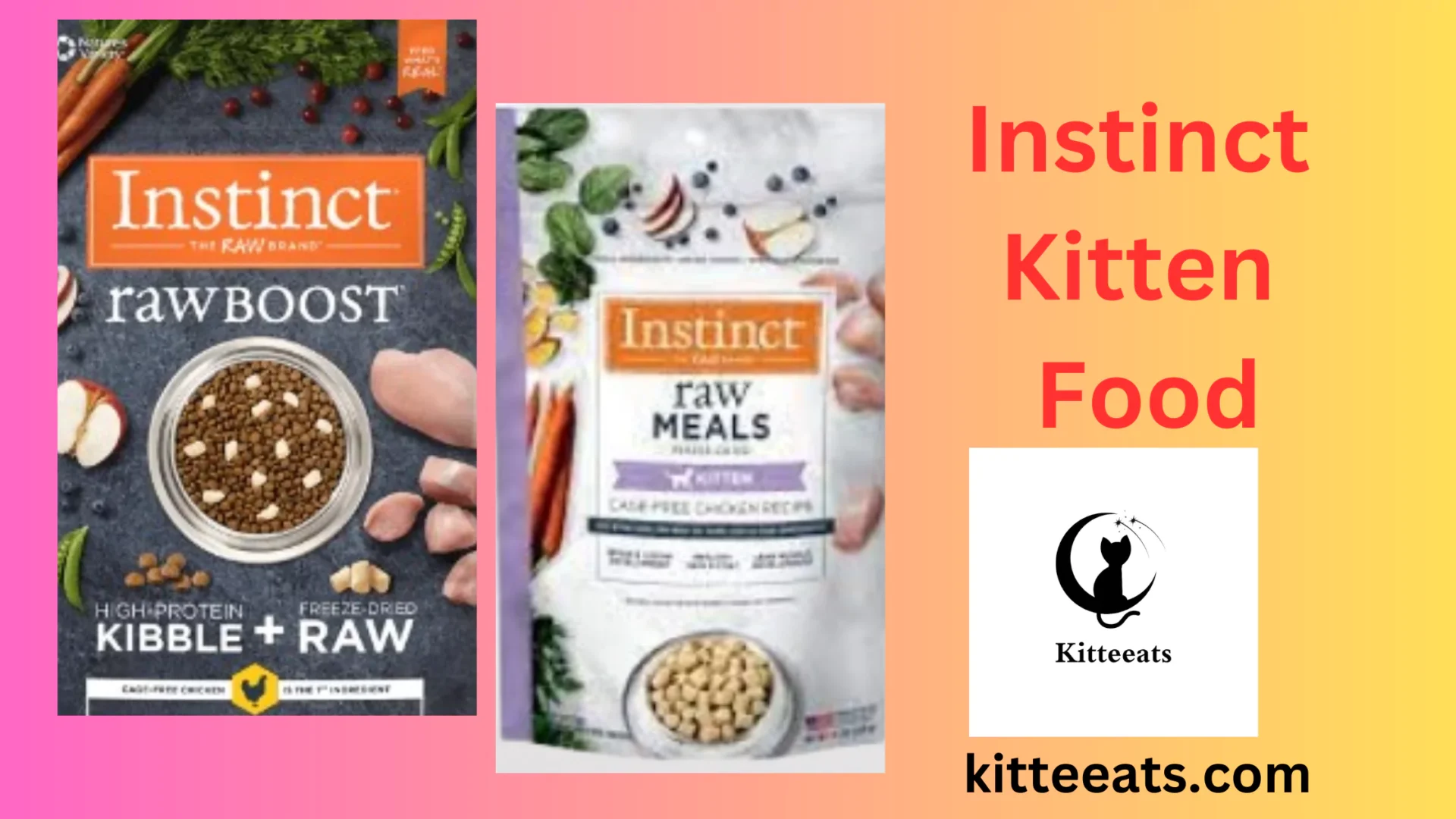 Instinct Kitten Food